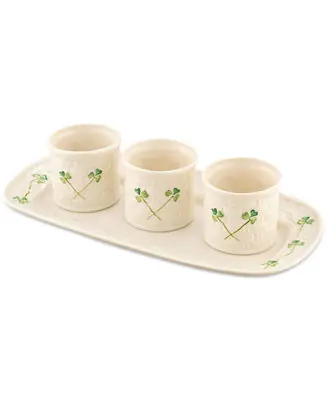 Shamrock Dip Bowls, 4 Pieces Discount