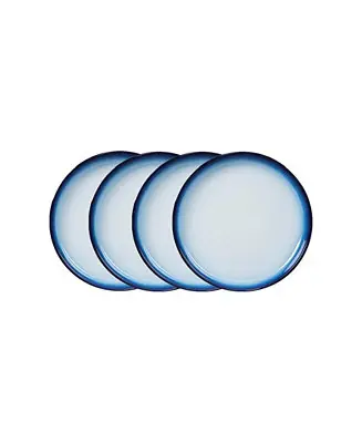 Hot Picks Blue Haze Coupe Plates, Set of 4