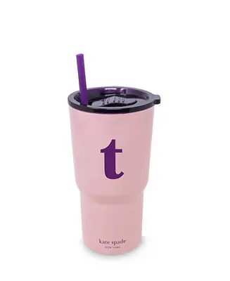 Price Drop New York Just Mine Initial Stainless Steel 20 oz. Tumbler, T