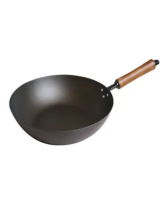 Fresh Stock Carbon Steel Classic Series 12" Pre-Seasoned Stir Fry Pan