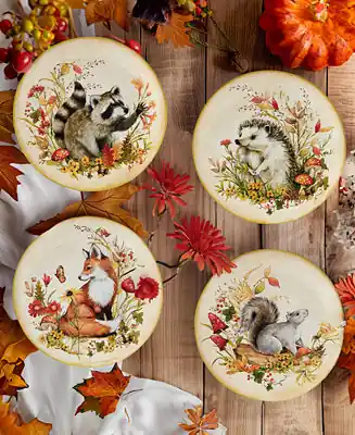 Woodland Critters Dinnerware Collection New Arrival