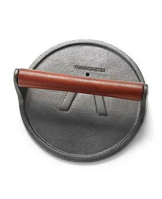 Cast Iron 8" Round Grill Press Hot Picks
