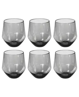 High Quality Angle Stemless Glasses, Set of 6