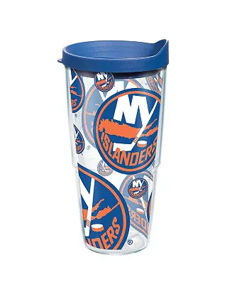 New York Islanders 24 Oz All Over Classic Tumbler Free Shipping