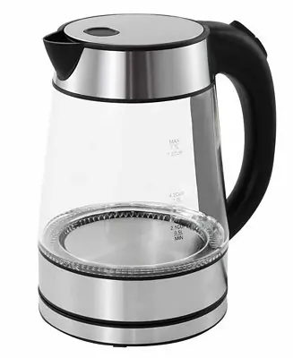 1.8 Quart Cordless Glass Kettle Grab Now