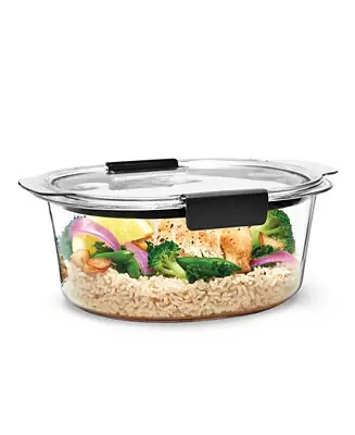 Brilliance 6.97-Cup Round Leak Proof Food Storage Container One Day Deal