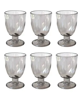 Special Discount Rustic Goblets Glasses, Set of 6