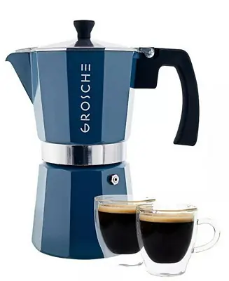 Milano Expresso Elegance: Moka Pot Espresso Cup set Bargain