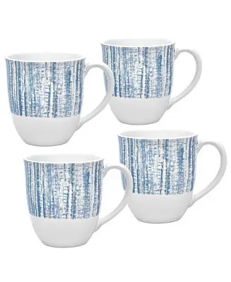 Colorwave Weave Set Of 4 Mugs, 12 Oz. Buy Direct