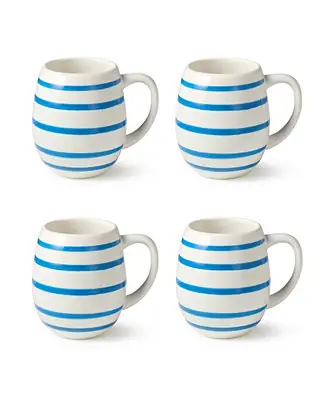 Big Sale Dockside 4-Pc. Mugs, Service For 4