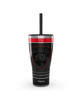 Express Delivery Florida Panthers 30oz. Night Game Stainless Steel Tumbler with Straw