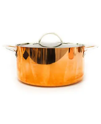 Tri-Ply 9.5" Covered Dutch Oven, Non-Hammered Secure Checkout