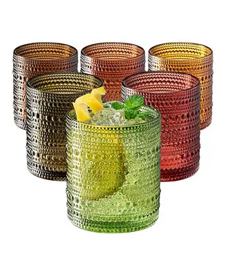 Khen Hobnail Beaded Highball Tumbler, Set of 6 Special Offer