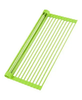 Multipurpose Heavy-Duty Silicone Roll Up Sink Drying Rack Direct From Manufacturer