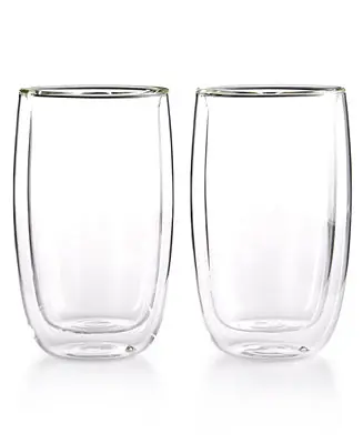 Reduced Price Sorrento Double Wall Latte Glasses, Set of 2
