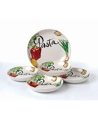 Vegetable Porcelain Pasta by Set of 5 Flash Sale
