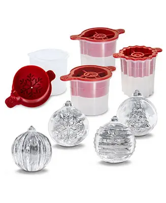 Best Price Christmas Ornament Ice Molds Set, 4 Piece