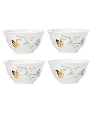 Butterfly Meadow Rice Bowls, Set of 4 Money Back Guarantee