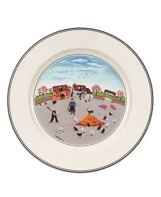 Design Naif Salad Plate, Country Yard Time-Limited