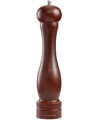 Luxury 12.5" Capstan Beech Wood Pepper Mill