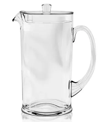 Trusted Brand Cordoba Pitcher with Lid, Clear, 78 oz., Premium Plastic