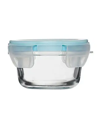 Glass 1 Cup Round Food Storage with Truelock Locking Lid Value Pack, 4-Piece Set Best Price