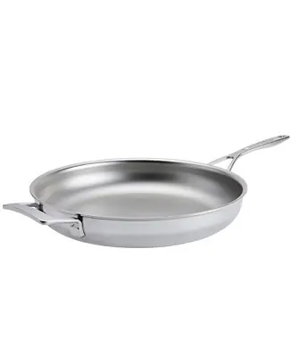 Worldwide Shipping Industry 5 Nanotouch Stainless Steel 12.5" Fry Pan