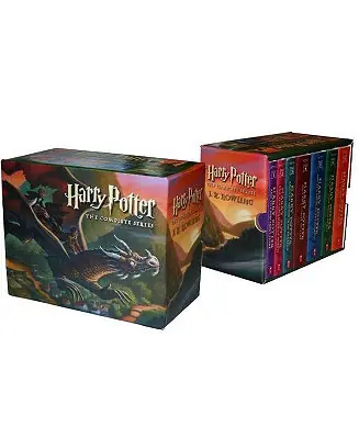 Harry Potter Paperback Boxed Set, Books 1-7 by J. K. Rowling Holiday Sale