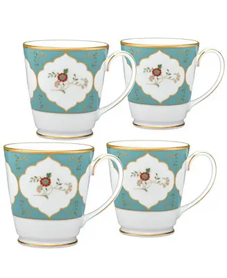 Markdown Lodi's Morning Set of 4 Mugs, 12 oz.