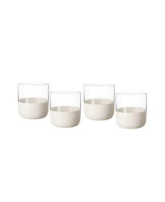 Worldwide Shipping Manufacture Rock Blanc Shot Glasses, Set of 4