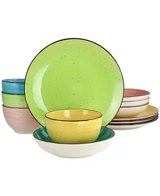 Hudson 12 Pc. Dinnerware Set, Service for 4 Today Only