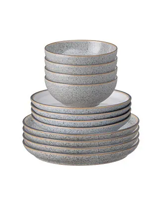 Studio Grey Assorted 12 Pc. Dinnerware Set, Service for 4 Hassle-Free Returns
