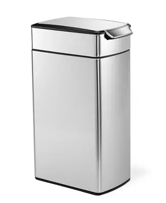 40 Liter Touch Bar Kitchen Trash Can Genuine