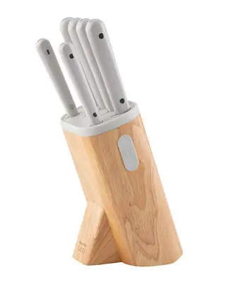 Leo Stainless Steel 7 Piece Knife Set Authentic