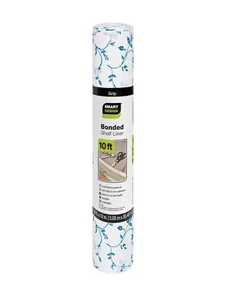 Viral Bonded Grip Shelf Liner, 12" x 10' Roll