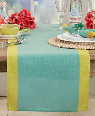 Hot Deal Multicolored Band Napkin Set of 4, 20"x20"