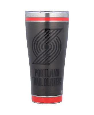 Super Sale Portland Trail Blazers 30 Oz Blackout Stainless Steel Tumbler