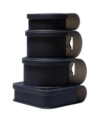 Hot Deal Go Go Bowl Set: 4 pk Smoke - 10, 20, 30 oz & Sandwich
