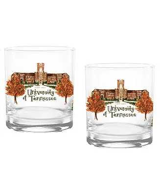 Tennessee Volunteers 2-Pack 14oz. Laura Wilcox University Rocks Set Clearance