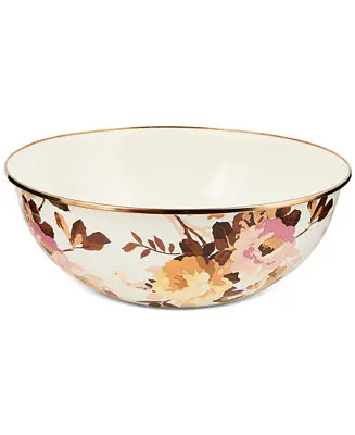 Hot Deal Wild Rose White Extra-Large Everyday Bowl, 192-oz.