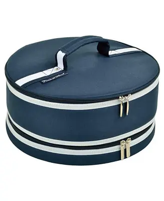 Pie, Cake, Salad Carrier 12" Diameter - Rigid Sides Free Returns