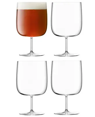 Borough 21 oz. Craft Beer Glasses, Set of 4 Price Drop
