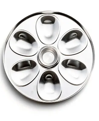Time-Limited Stainless Steel Round Oyster Plate