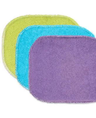 Free Delivery Cotton, Foam and Nylon Coated 3 Piece 6x4.7" Skrubby Sponge Set