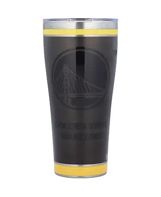 Golden State Warriors 30 Oz Blackout Stainless Steel Tumbler Shop Now
