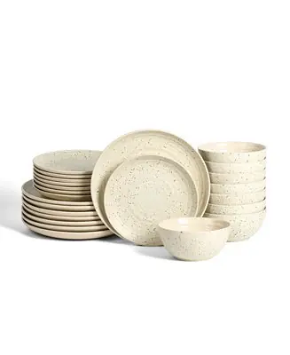 Dua 24 Pc. Dinnerware Set, Service for 8 High Quality