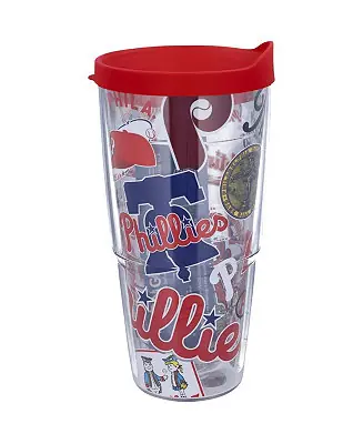 Philadelphia Phillies 24 Oz All Over Classic Tumbler Grab Now