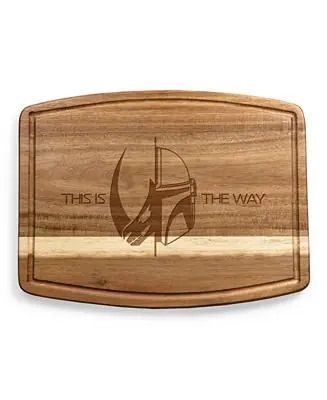 Warranty Included The Mandalorian Ovale Acacia Cutting Board