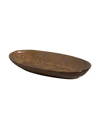 Stoneware Large Deep Oval Platters, Set of 4 Viral