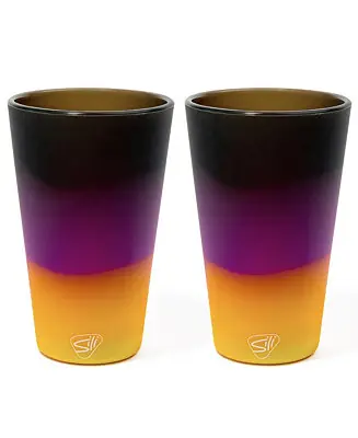 Sun Storm Pint Glasses, Set of 2 One Day Deal